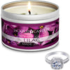 Floral Romance 3-Pack Candle Travel Tin Gift Set