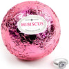 Hibiscus Candle Travel Tin &amp; Bath Bomb Gift Set