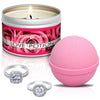 Love Potion Candle Travel Tin &amp; Bath Bomb Gift Set