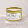 No2 Luxe Collection Travel Tin Rose Petals Candle