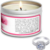 Floral Romance 3-Pack Candle Travel Tin Gift Set