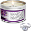 Lavender Candle Travel Tin