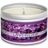 Lavender Candle Travel Tin