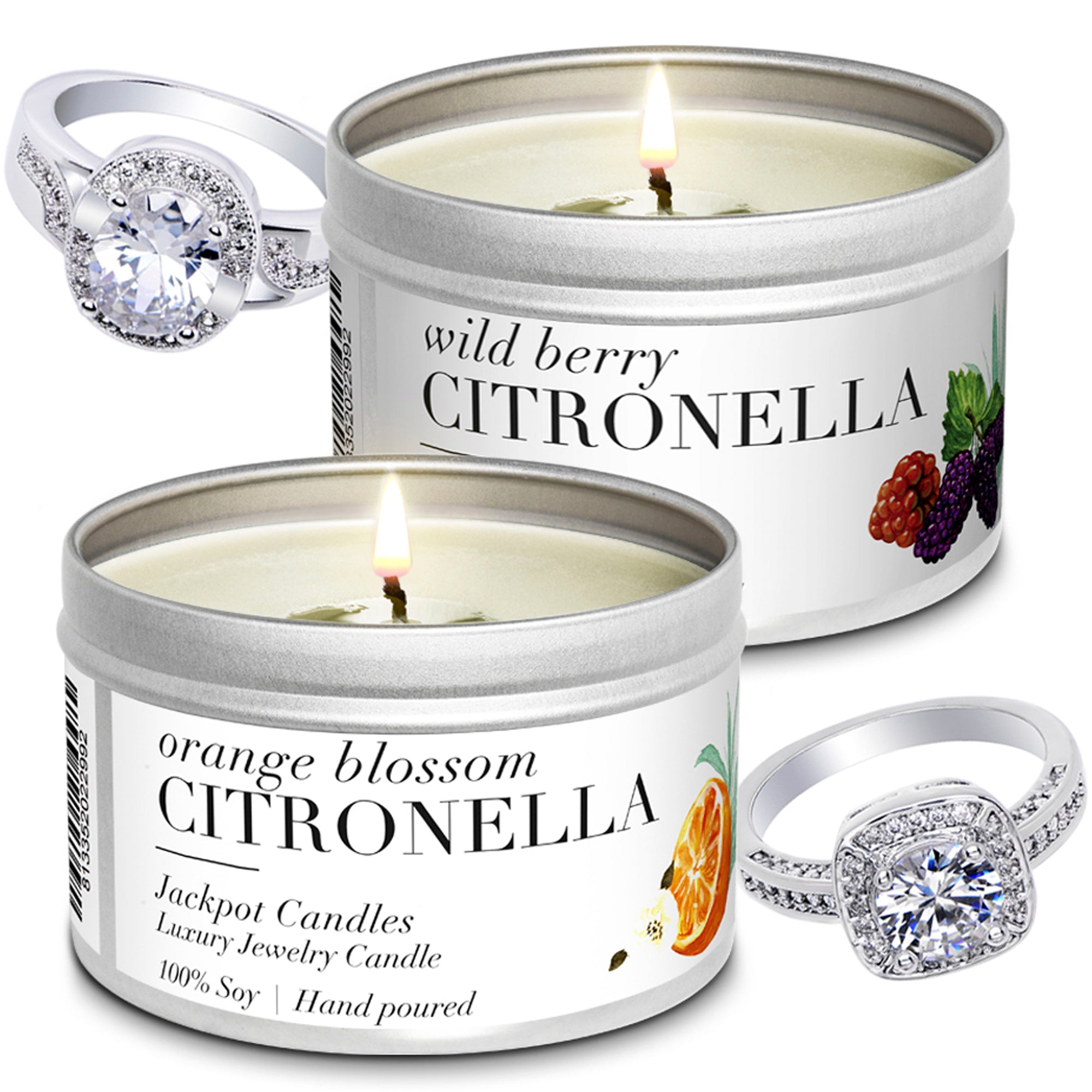 Citronella Party Pack (2) Outdoor Candles