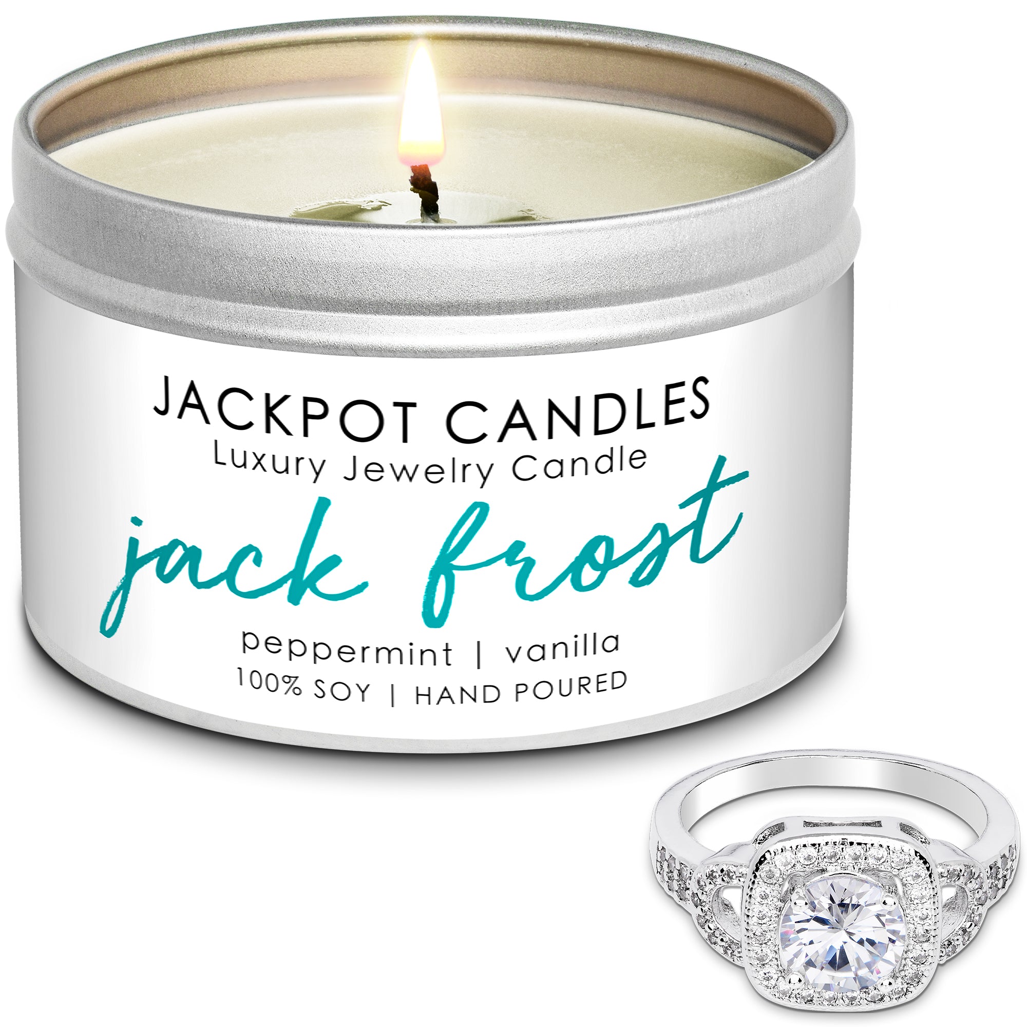 Jack Frost Candle Travel Tin