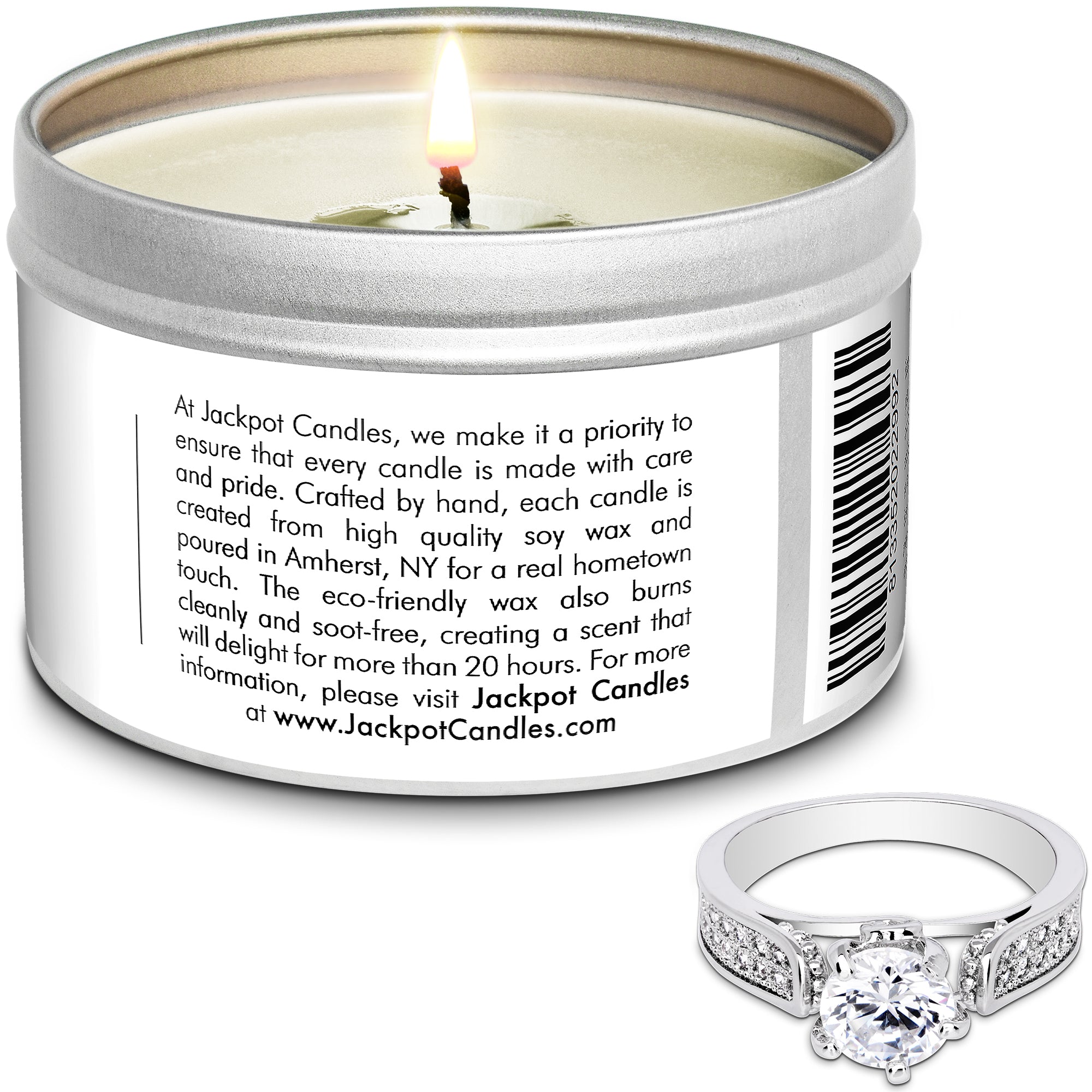 Christmas Candle Travel Tin