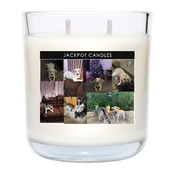 Custom Label Personalized Candle