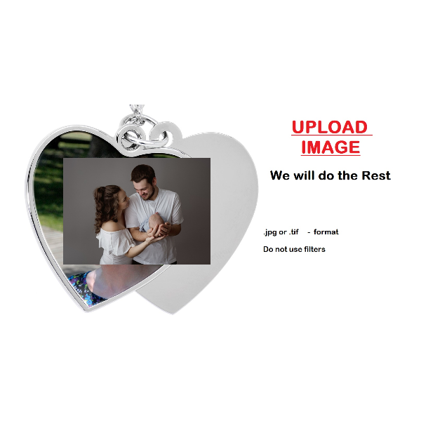 Custom Photo You Have My Heart Candle