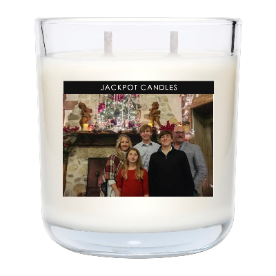Custom Label Personalized Candle