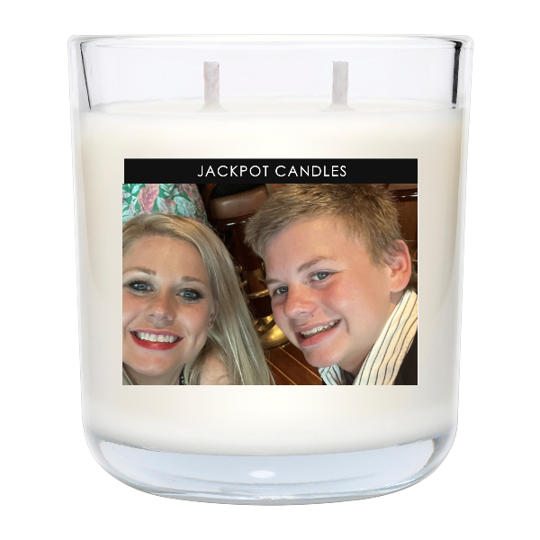 Custom Label Personalized Candle