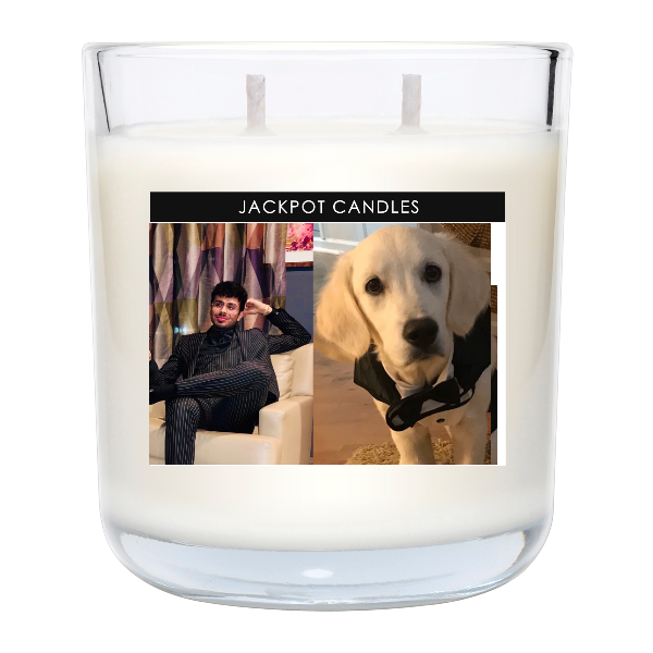Custom Label Personalized Candle