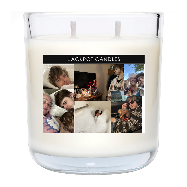 Custom Label Personalized Candle