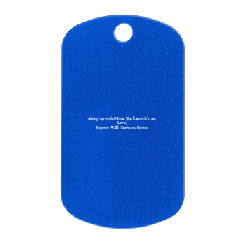 Custom Keychain Message Personalized Candle for Fathers Day