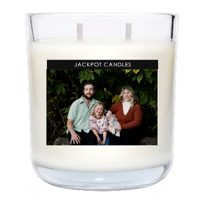 Custom Label Personalized Candle