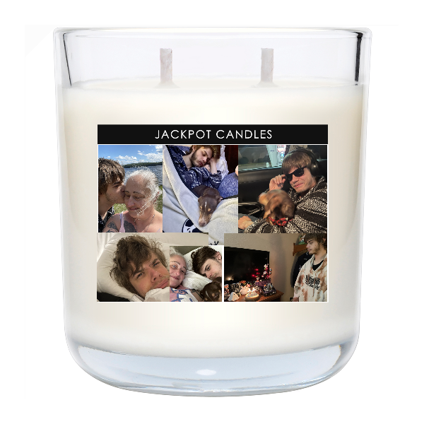 Custom Label Personalized Candle