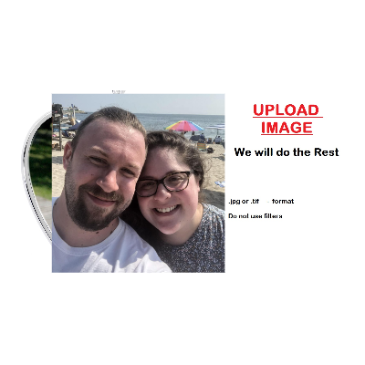 Custom Photo You Have My Heart Candle