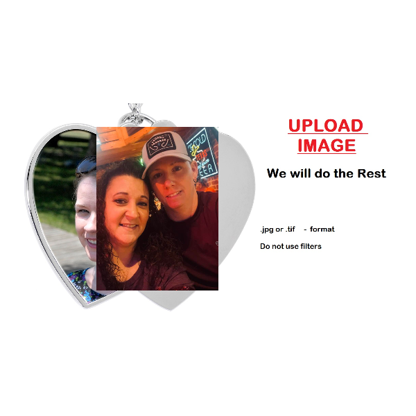 Custom Photo You Have My Heart Candle