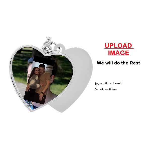 Custom Photo You Have My Heart Candle