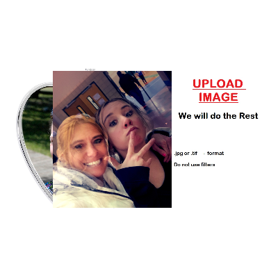 Custom Photo You Have My Heart Candle