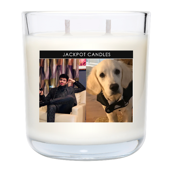 Custom Label Personalized Candle