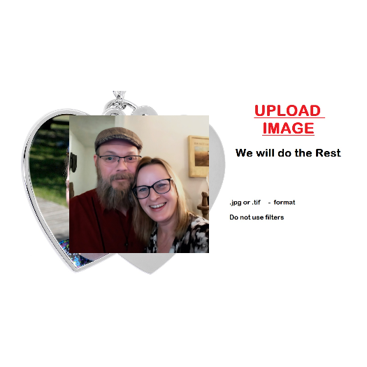 Custom Photo You Have My Heart Candle