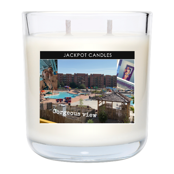 Custom Label Personalized Candle