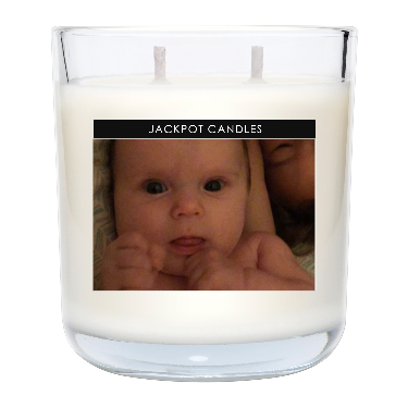 Custom Label Personalized Candle