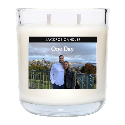 Custom Label Personalized Candle