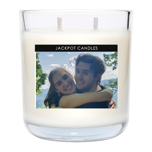 Custom Label Personalized Candle - Jackpot Candles