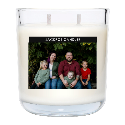 Custom Label Personalized Candle