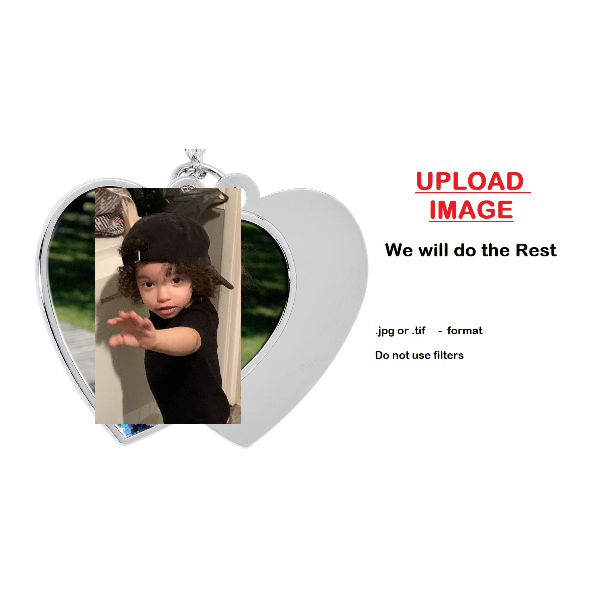Custom Photo You Have My Heart Candle