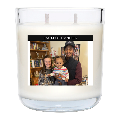 Custom Label Personalized Candle