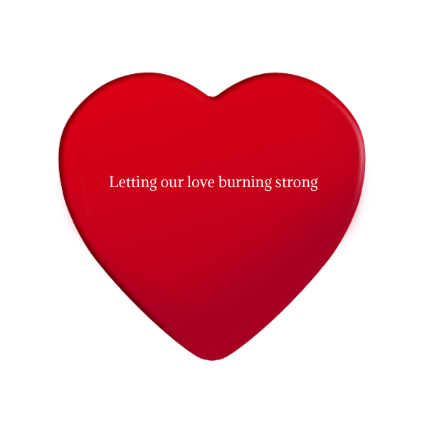 Love Note Personalized Candle