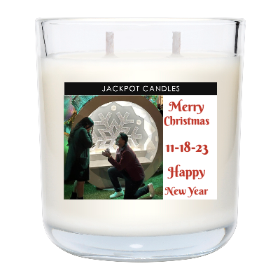 Custom Label Personalized Candle