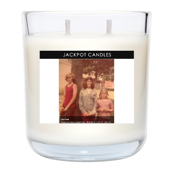Custom Label Personalized Candle