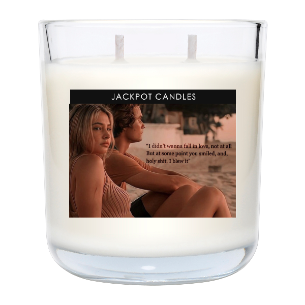 Custom Label Personalized Candle with Jewelry Ring Jackpot Candles
