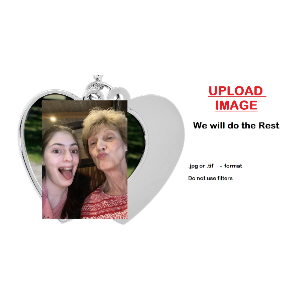 Custom Photo You Have My Heart Candle