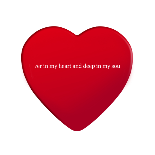 Love Note Personalized Candle