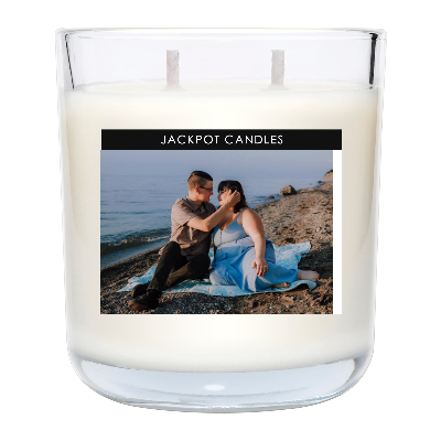 Custom Label Personalized Candle