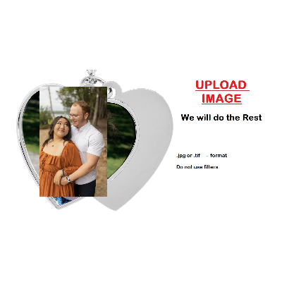 Custom Photo You Have My Heart Candle