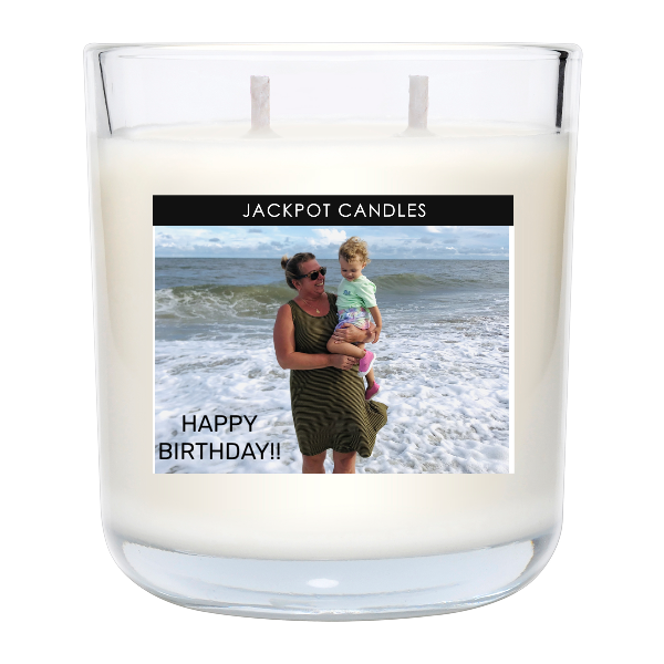 Custom Label Personalized Candle