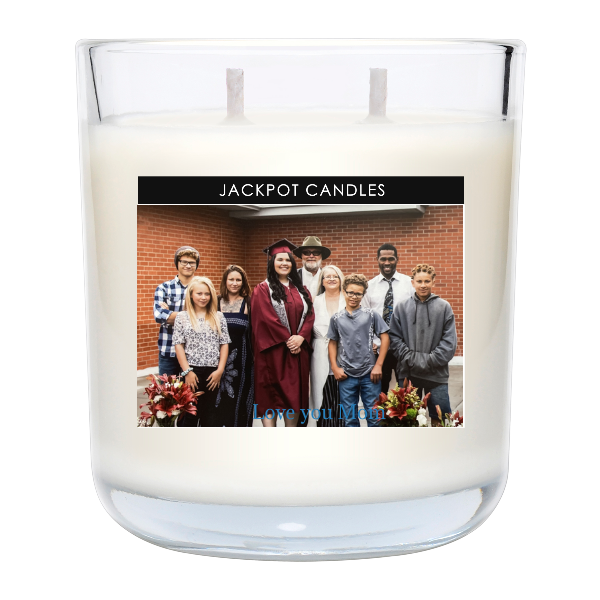 Custom Label Personalized Candle