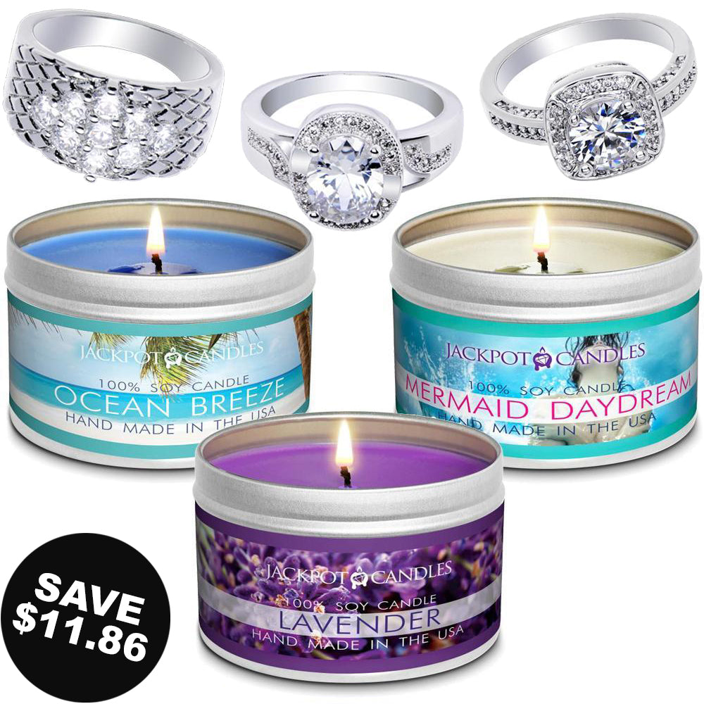 Relaxation 3-Pack Candle Travel Tin Gift Set