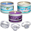 Relaxation 3-Pack Candle Travel Tin Gift Set